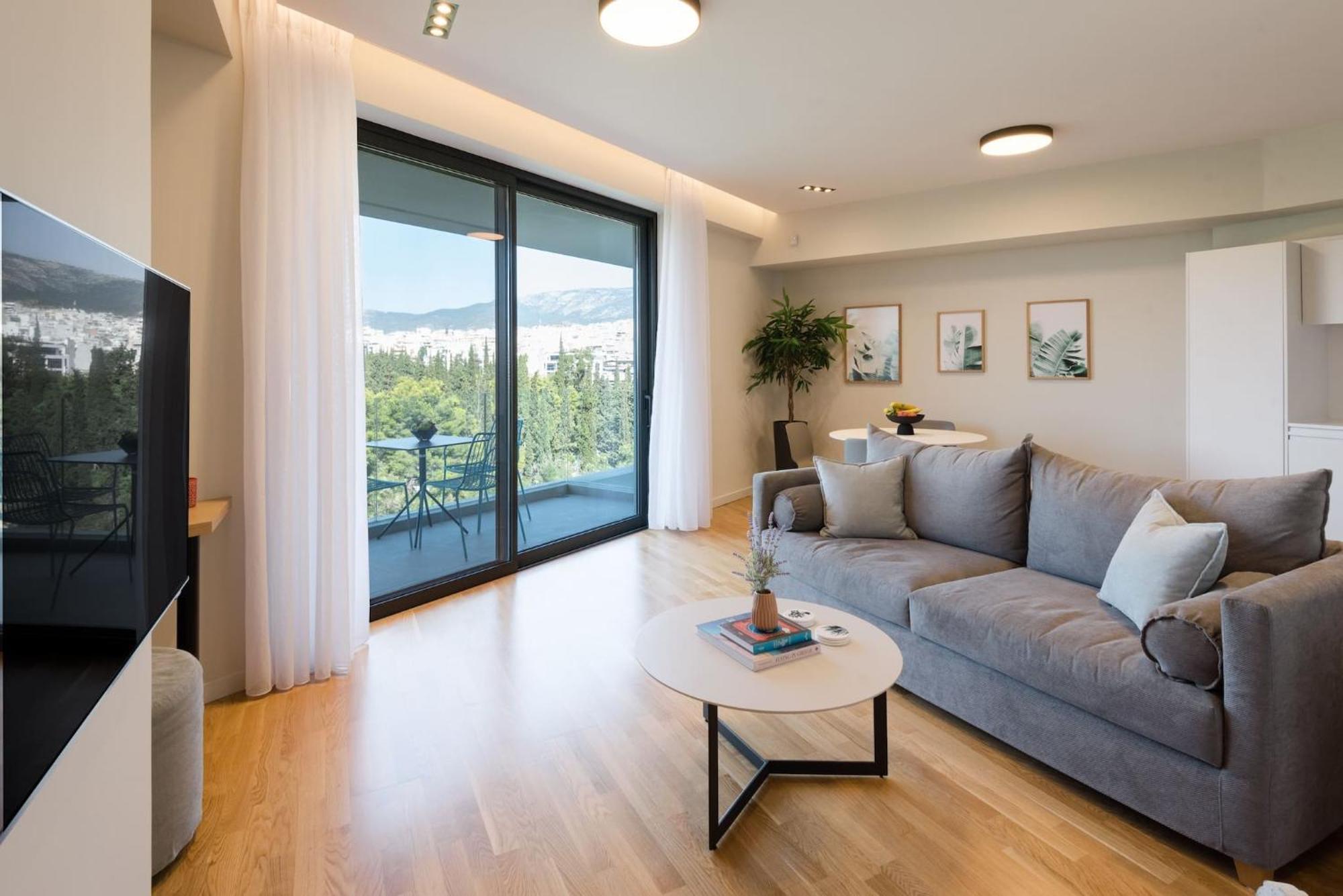 Urban Apt With Stunning Acropolis View & Roofdeck 雅典 外观 照片